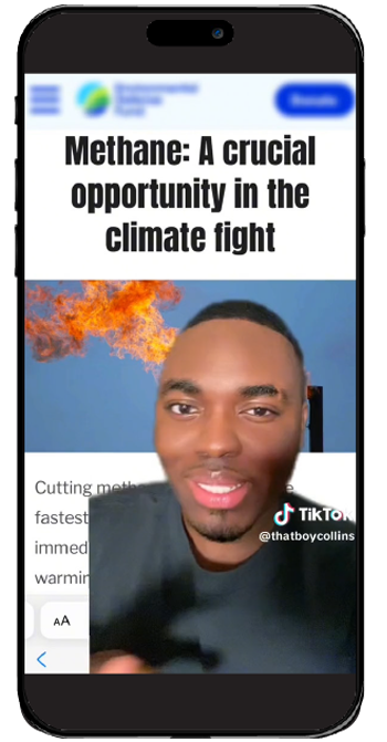 LCV Ad Example - Ad inside Phone